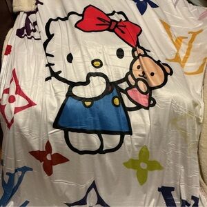 Hello Kitty Twin Blanket New